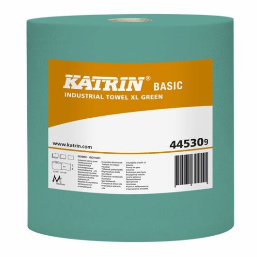 KATRIN BASIC XL Green tekercses ipari törlő zöld - 445309