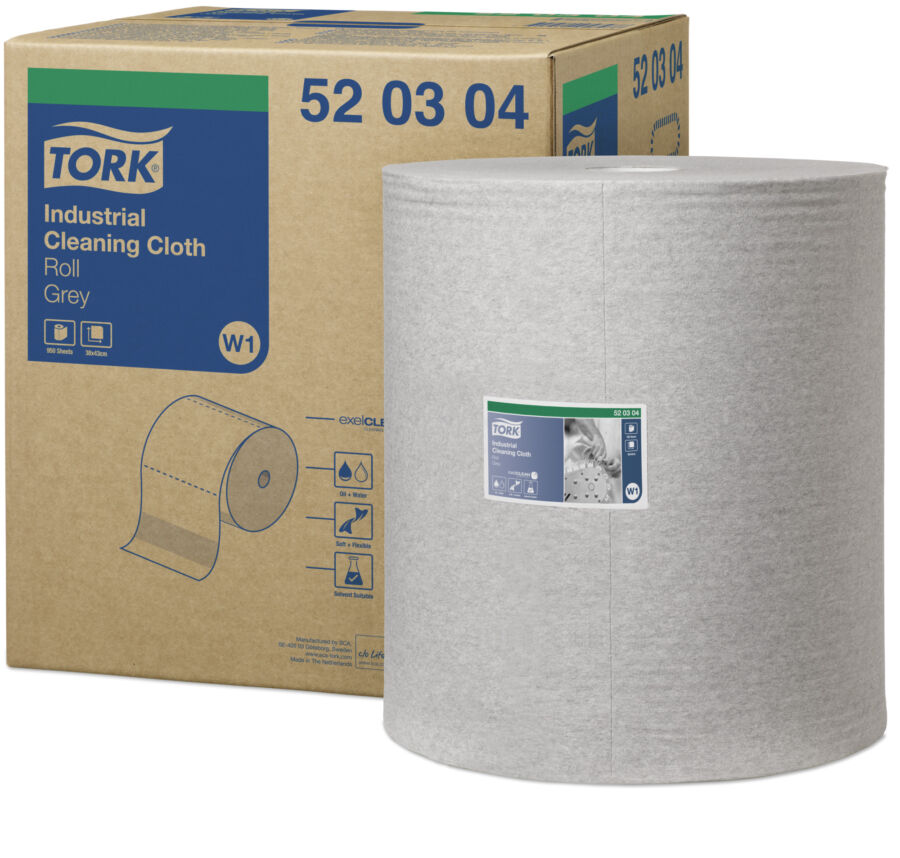 Image of Tork Premium Multipurpose Cloth 520 Jumbo roll (W1 rendszer) 1 tekercs
